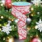 RG Ribbon: 1.5" Christmas Candy Canes Wired Ribbon, 10 Yards - White, Red - For Crafts, Wreaths, Bows, Floral Arrangements, Gift Wrap, and Decorations